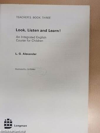 Look, Listen and Learn! - Teacher's Book 3