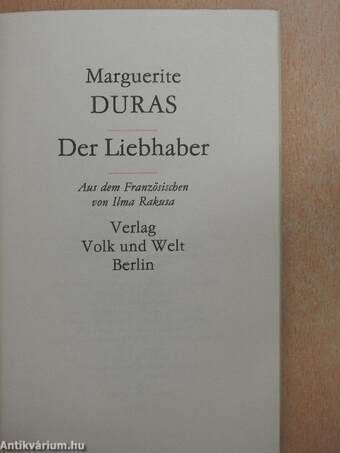 Der Liebhaber