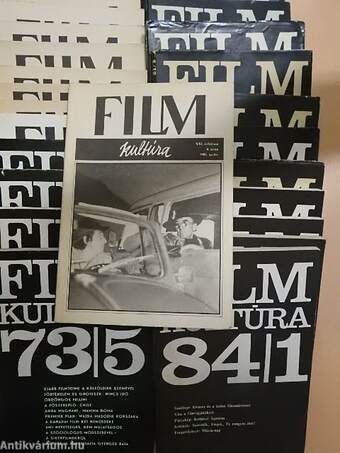 Filmkultúra 1972-1975., 1981-1987. (vegyes számok) (24 db)