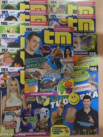 Tudorka Magazin/Szuper Tudorka Magazin (vegyes számok) (12 db)