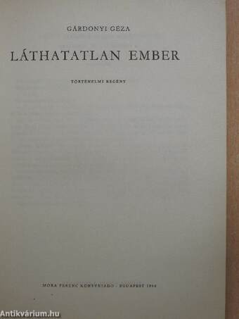 Láthatatlan ember