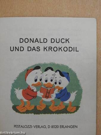 Donald Duck und das Krokodil