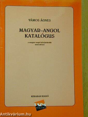 Magyar-angol katalógus