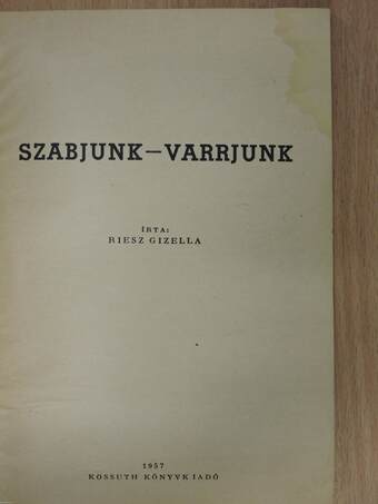 Szabjunk-varrjunk