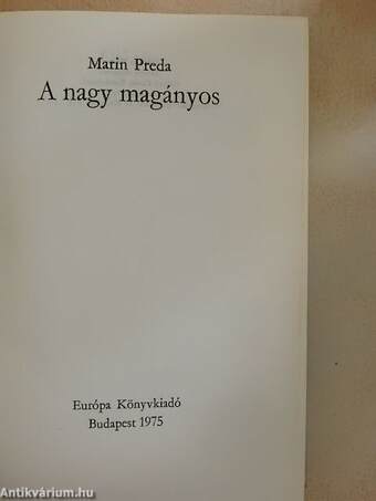 A nagy magányos