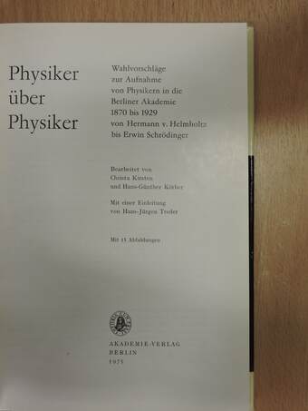 Physiker über Physiker