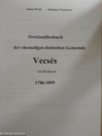 Ortsfamilienbuch der ehemaligen deutschen Gemeinde