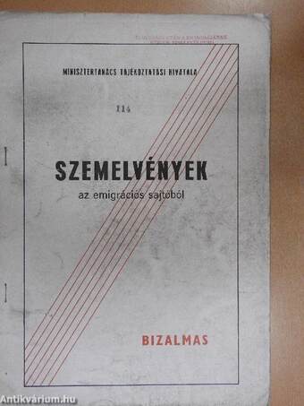 Szemelvények az emigrációs sajtóból 1989. május 5.