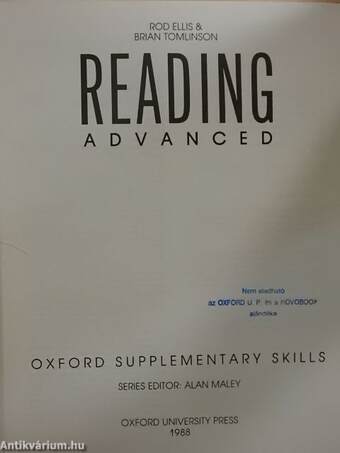 Reading - Advanced