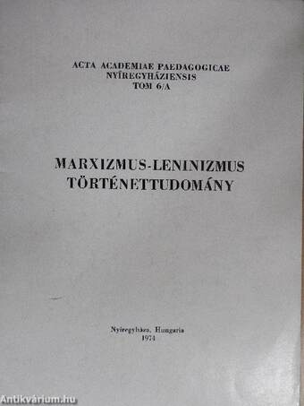 Marxizmus-Leninizmus történettudomány