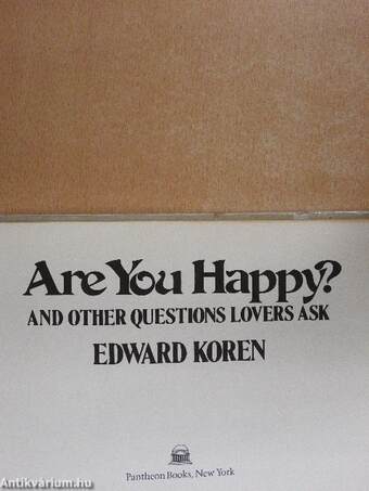 Are You Happy?