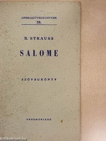 R. Strauss: Salome