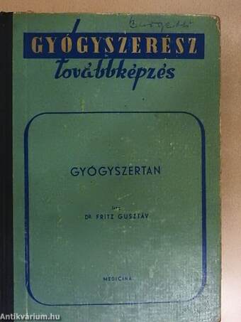 Gyógyszertan