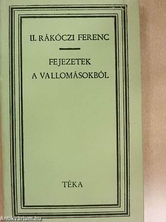 Fejezetek a vallomásokból