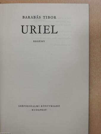 Uriel (dedikált példány)