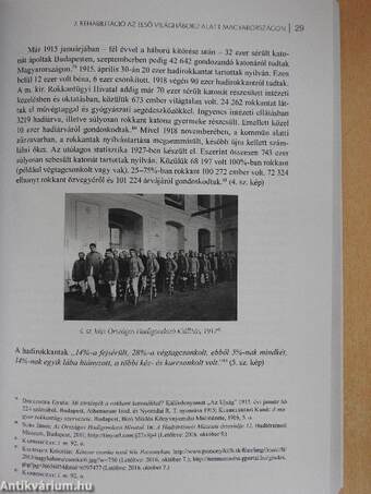 A katona-egészségügy szerepe a rehabilitáció 20. és 21. századi fejlődésében