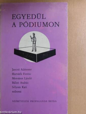 Egyedül a pódiumon