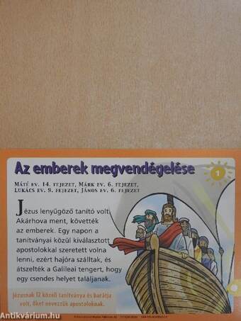 Játékos Biblia - Az emberek megvendégelése