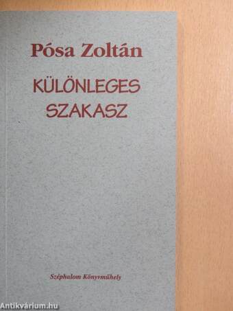 Különleges szakasz