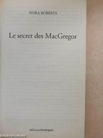 Le secret des MacGregor