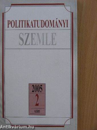Politikatudományi Szemle 2005/2.