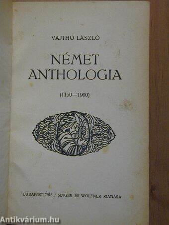 Német anthologia