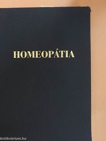 A homeopátia szakkönyve I.
