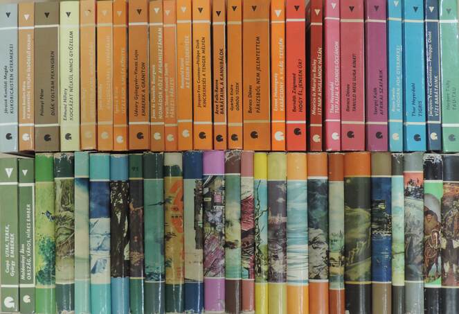 "50 kötet a Világjárók sorozatból (nem teljes sorozat)"