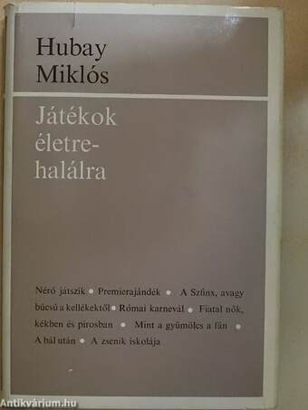 Játékok életre-halálra