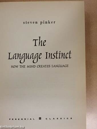 The Language Instinct