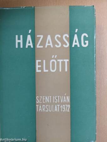 Házasság előtt