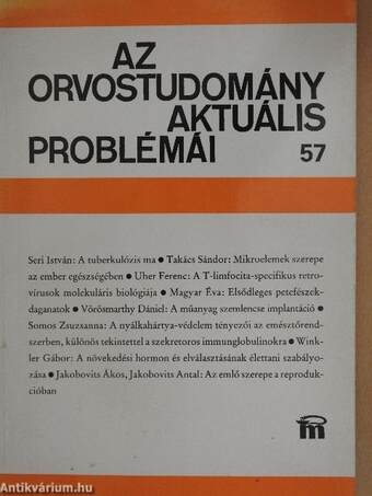 Az orvostudomány aktuális problémái 57.