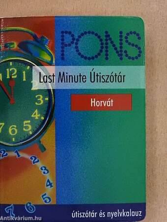 Pons Last Minute Útiszótár - Horvát