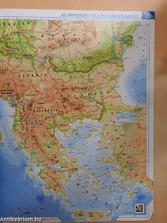 Földrajzi atlasz középiskolásoknak