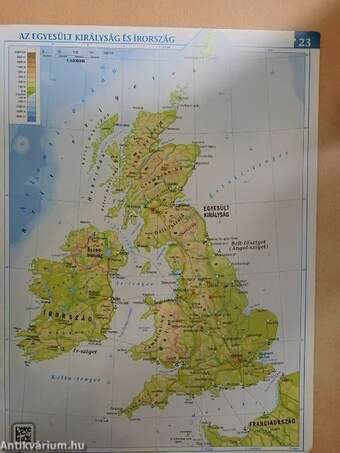 Földrajzi atlasz középiskolásoknak