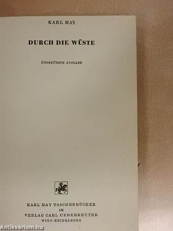 Durch die Wüste