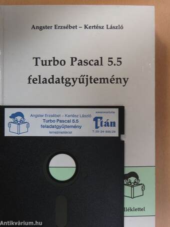 Turbo Pascal 5.5 feladatgyűjtemény - lemezzel