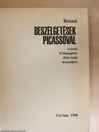 Beszélgetések Picassóval