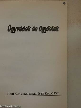 Ügyvédek és ügyfelek