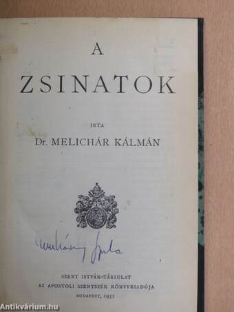 A zsinatok