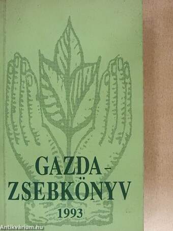 Gazdazsebkönyv 1993