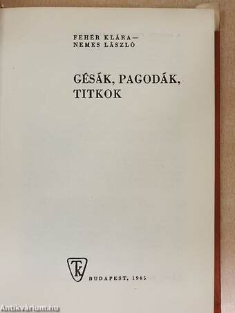 Gésák, pagodák, titkok