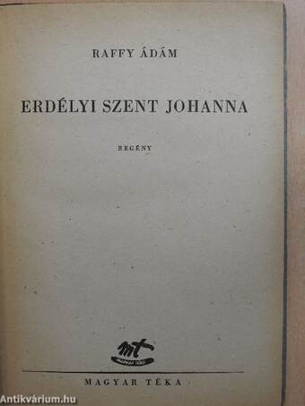 Erdélyi Szent Johanna