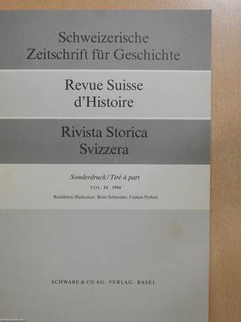 Die Ungarische Excelaring Politik mit Besonderer Berücksichtigung des Agrarexports in die Schweiz (dedikált példány)