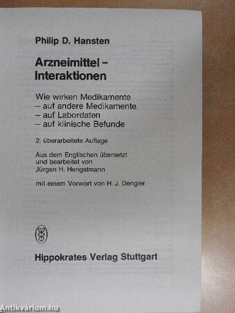 Arzneimittel-Interaktionen