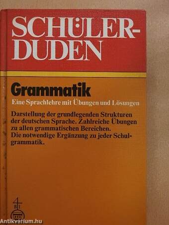 Schülerduden Grammatik