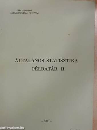 Általános statisztikai példatár II.