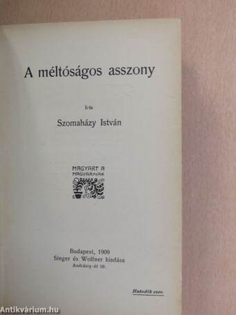 A méltóságos asszony