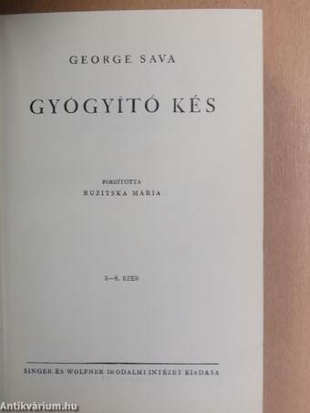 Gyógyító kés