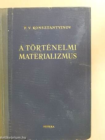 A történelmi materializmus